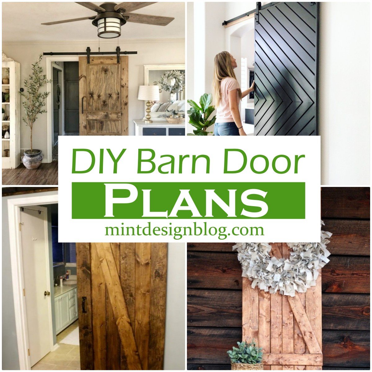 Diy Barn Door Plans To Make Rustic Doors Today Mint Design Blog