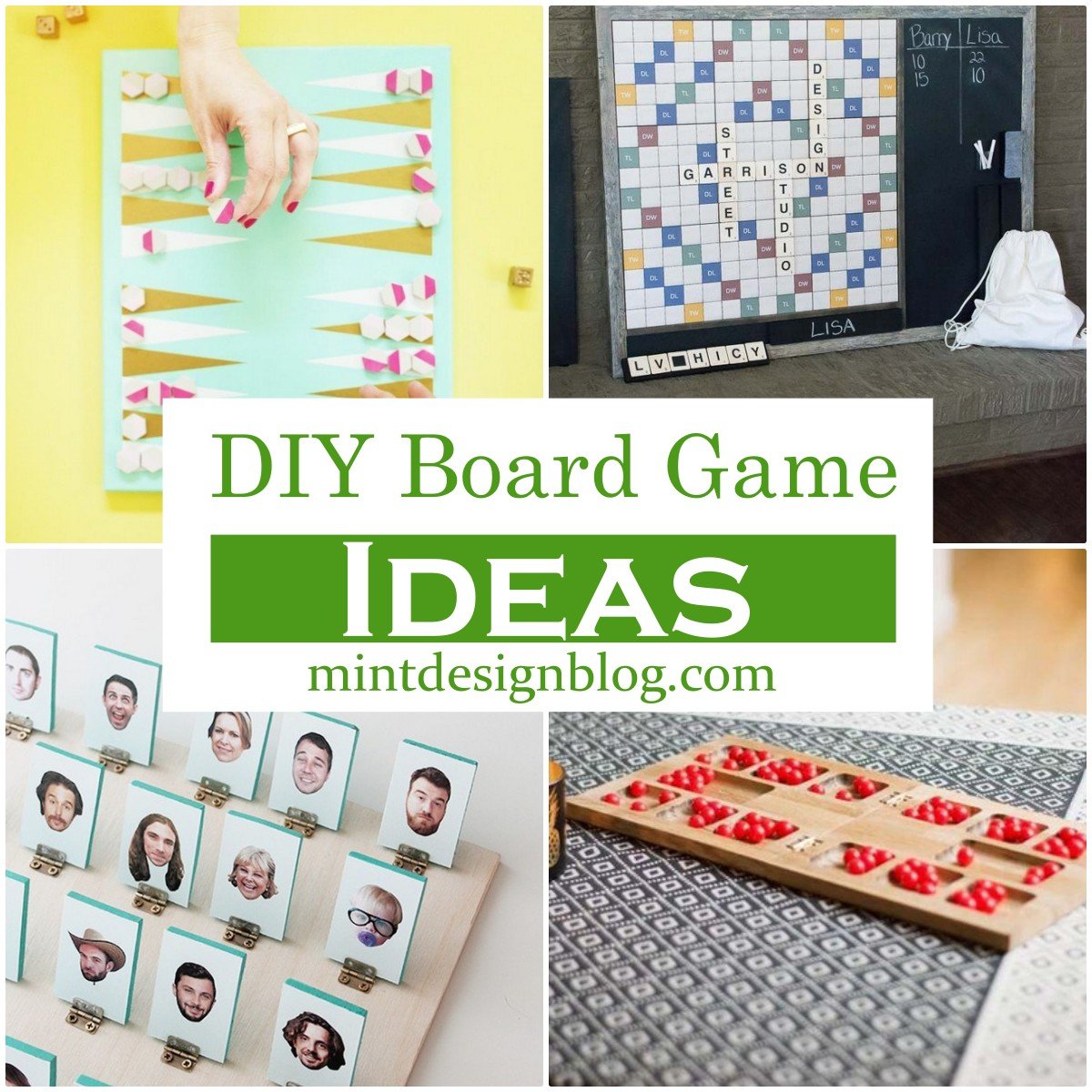 25 Diy Board Game Ideas For Fun Mint Design Blog