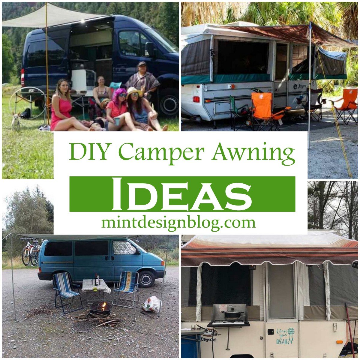 19 DIY Camper Awning Ideas Mint Design Blog   DIY Camper Awning Ideas 2 