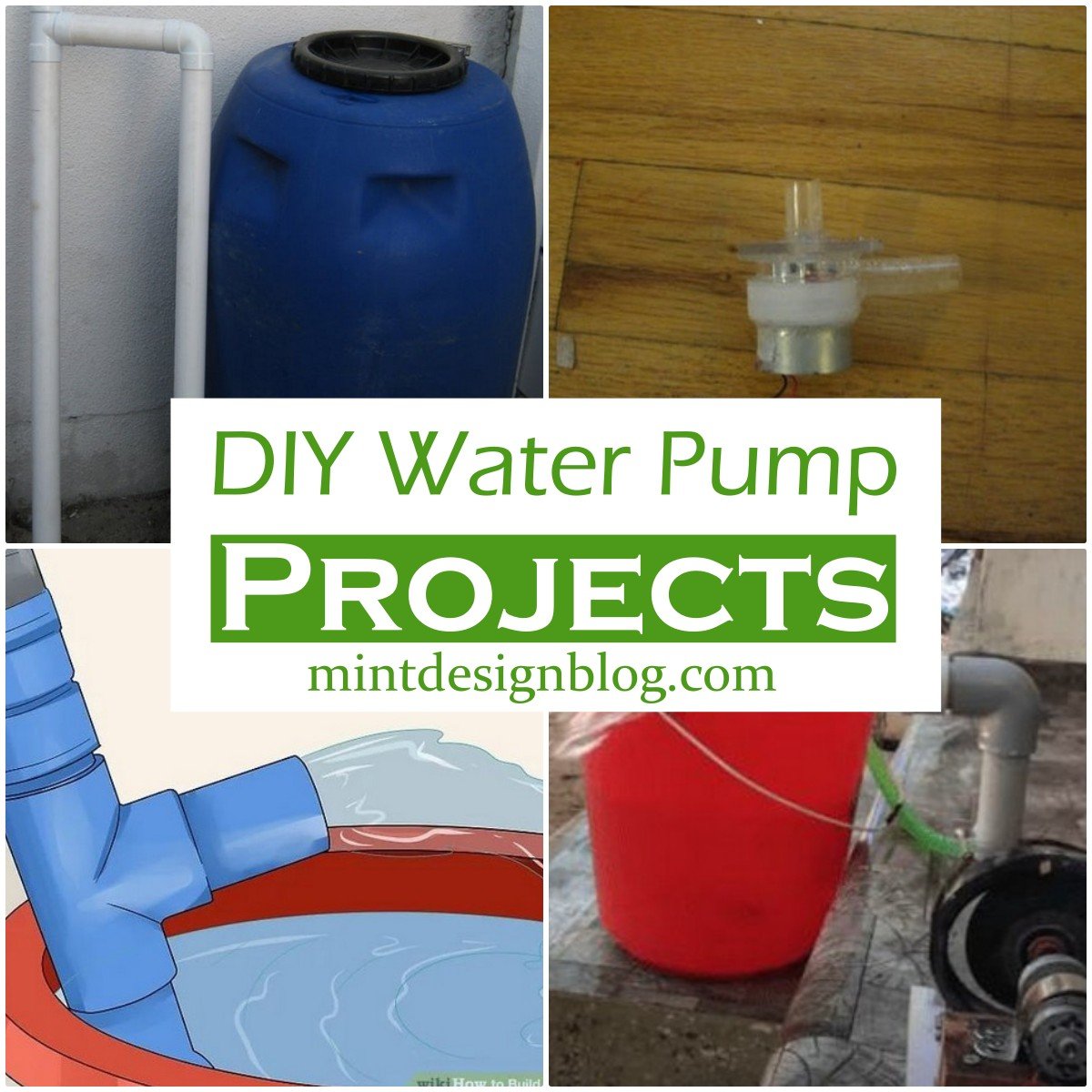 DIY Water Pumps
 23 DIY Water Pump Projects You Can Make Easily Mint Design Blog