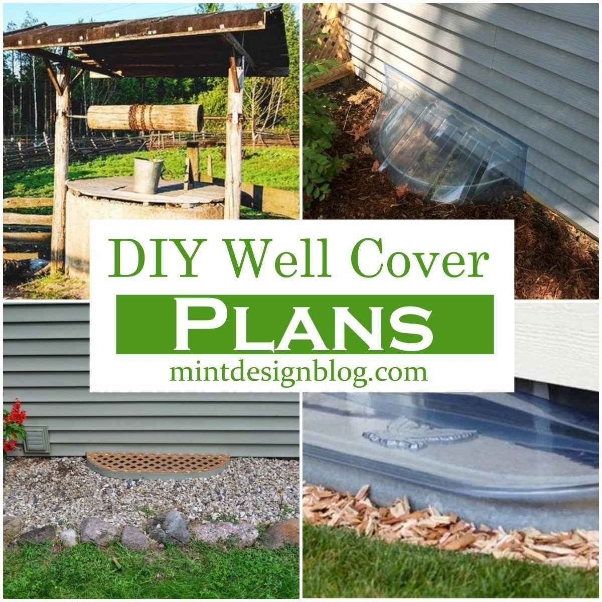 12 DIY Well Cover Plans To Make Today Mint Design Blog