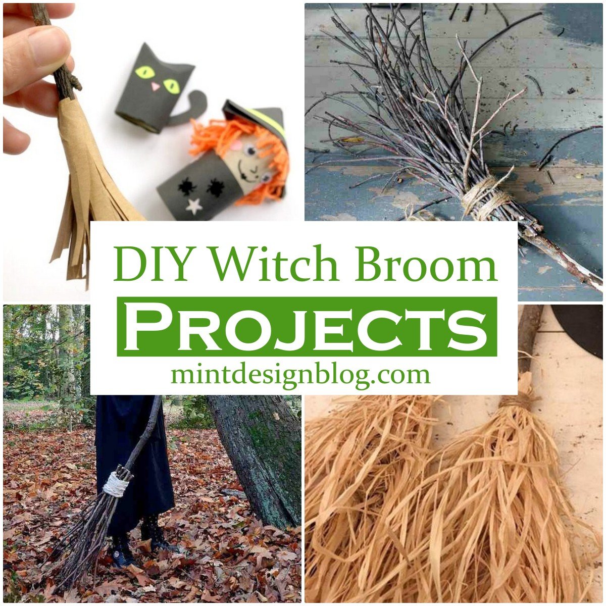 25 DIY Witch Broom Projects - How Do You Make a Witch Broom At Home ...