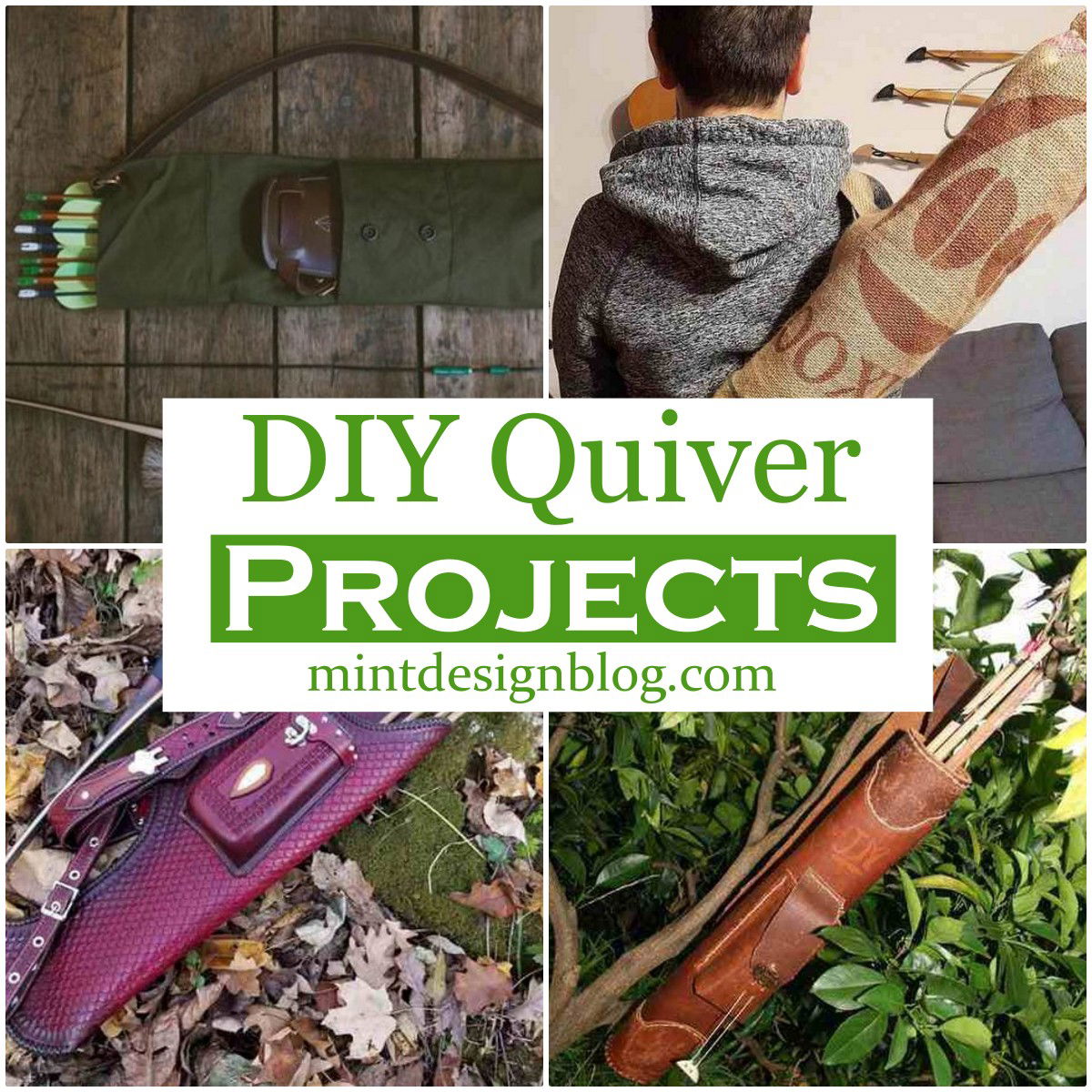 19 DIY Quiver Projects You Can Make Easily - Mint Design Blog