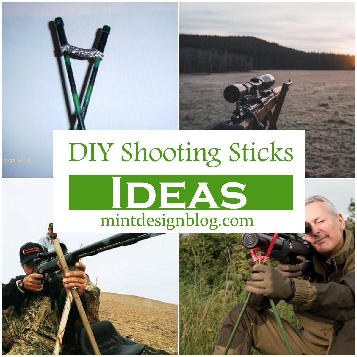 24 DIY Shooting Sticks Ideas - Mint Design Blog