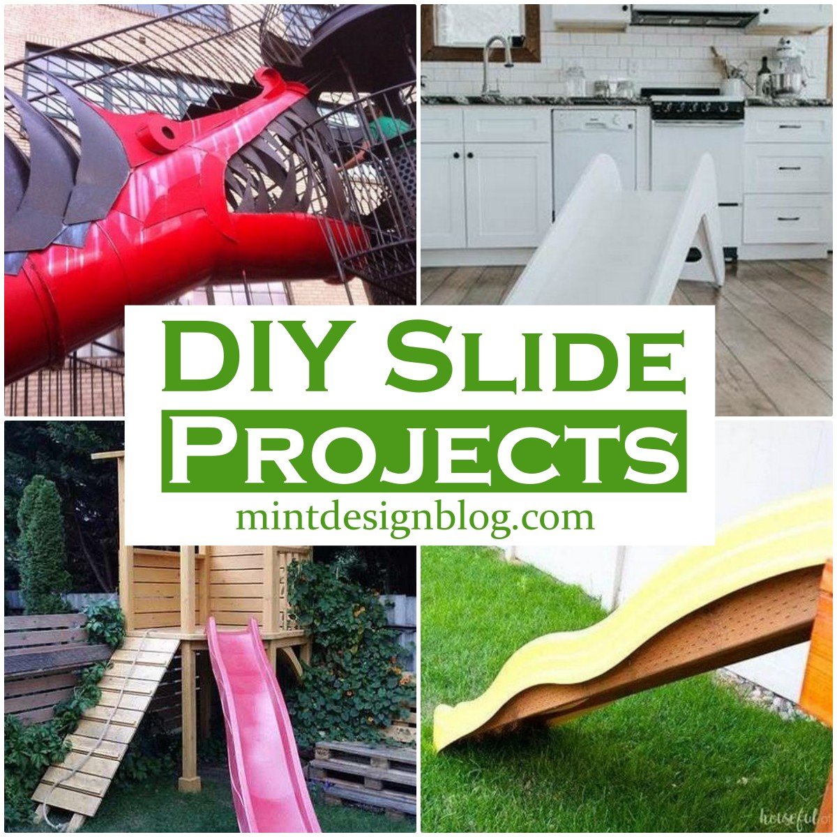 20 Easy To Build DIY Slide Projects - Mint Design Blog