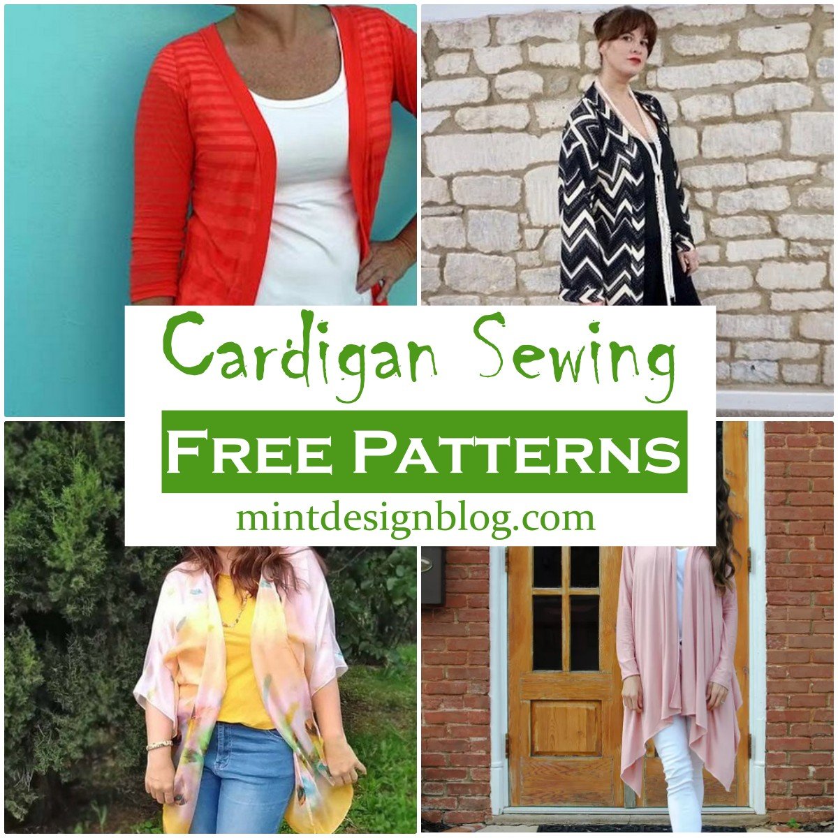 18 Free Cardigan Sewing Patterns For Ladies Mint Design Blog