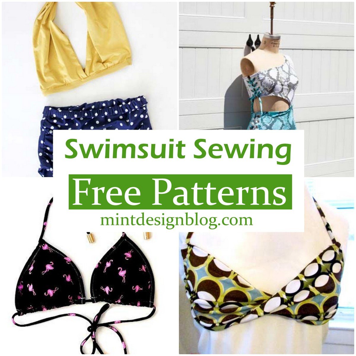 20 Free Swimsuit Sewing Patterns For Everyone Mint Design Blog